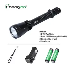 

High Power Flashlight 800 Lumens Rechargeable Tactical LED Torch Handheld Light Portable Water and Shock Resistant CT30