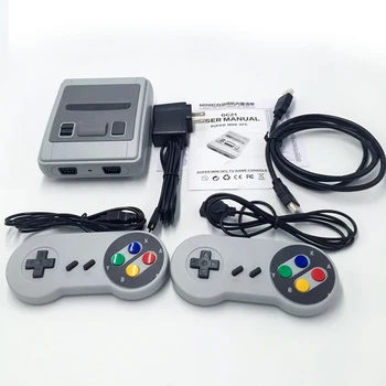 

Classic Video Game Console Mini 8-bit Built-in 621 Games For PAL/NTSC TV with Universal Plug for Gaming Player Gift