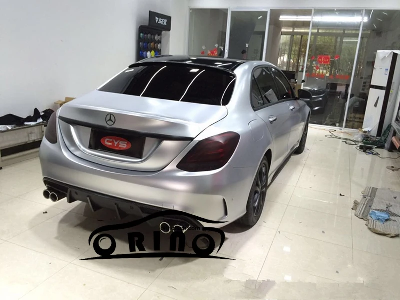 Chrome Matte Silver Vinyl Sticker Wrap-3