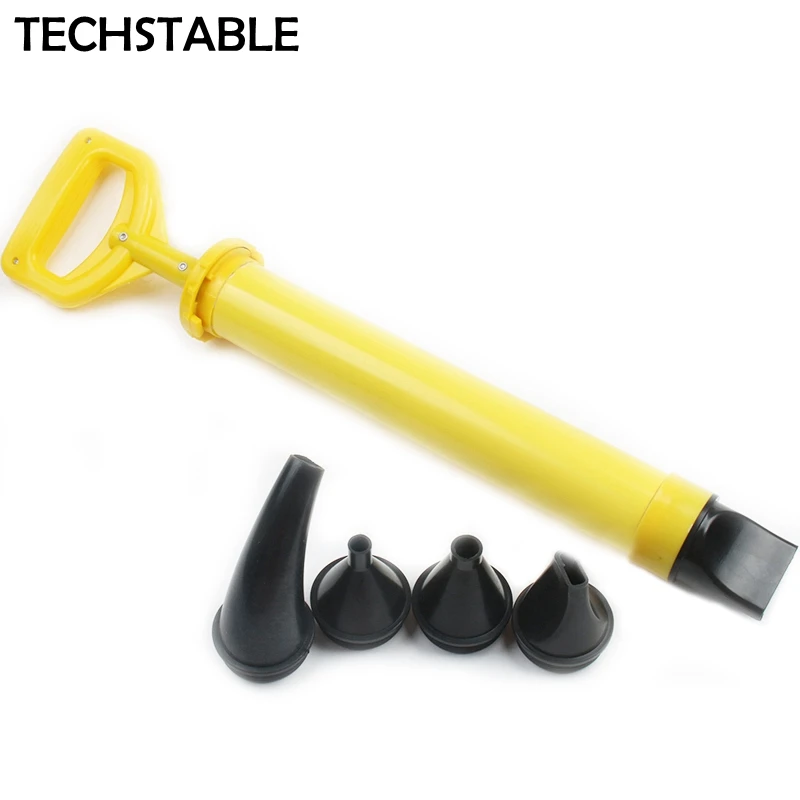 

TECHSTABLE Top Quality Grouting Mortar Sprayer Caulking Gun With 4 Nozzle For Cement Lime Mayitr Construction Tools