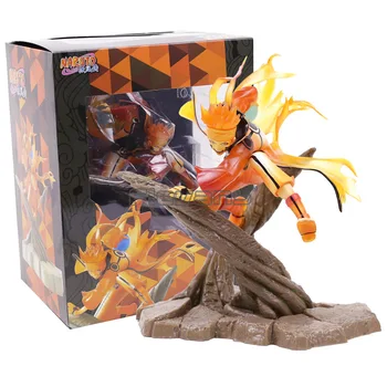 

Naruto Shippuden Uzumaki Naruto Kyuubi Kurama Mode Rasengan Ver.PVC Figure Toy NARUTO Collection Model