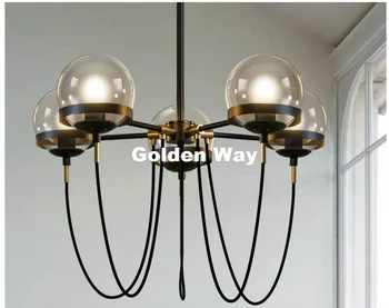 

Free Shipping Modern Pendant Lamp Restaurant Dining Room Suspension Luminaire Kitchen Hanging Lamp American Vintage Pendant Lamp