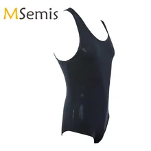 Мужская одежда для плавания, борцовская майка, купальный костюм с высокой посадкой, гимнастический купальник, купальный костюм, костюм для купания, одежда для купания