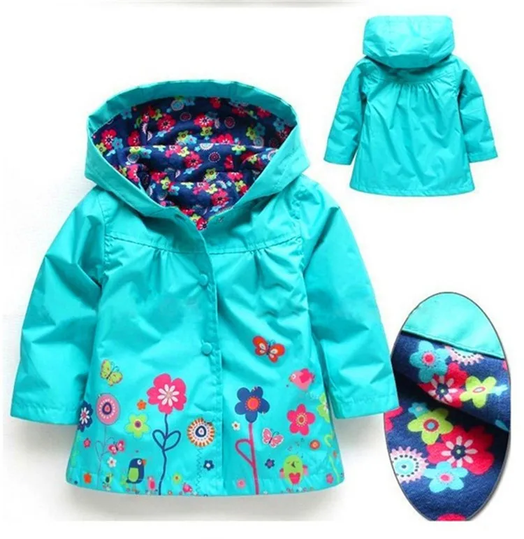 Пальто и куртки дети, Детский плащ, 6 цветов, для детей от 2- 6 лет