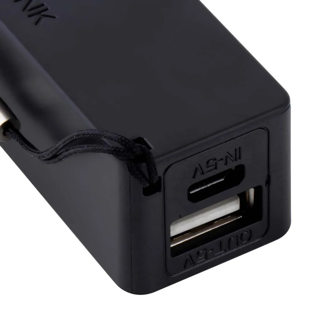1 шт. черный цвет Mobile Power Bank брелка для ключей 18650 с плоским верхом батарея зарядное