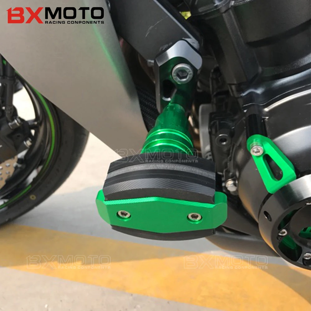 Слайдеры рамы с ЧПУ аварийная накладка крышка защита от падения для KAWASAKI Z650 2017