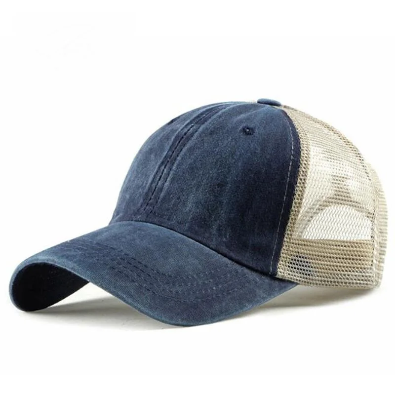 Новейшая Женская хлопковая бейсбольная кепка с дышащей сеткой, Модная хлопковая унисекс шляпа с солнцезащитным козырьком, пляжные кепки для мужчин - Цвет: HC007-12-03