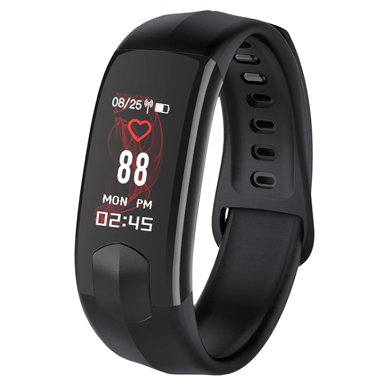 2018 Smart Wristband Heart Rate Monitor IP67 Sport Fitness Bracelet ...