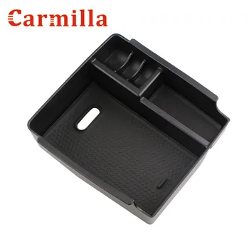 

Carmilla Car Central Armrest Box Suitcase Storage Holder Tray Container Box Clapboard For Hyundai IX25 Creta LHD Accessories