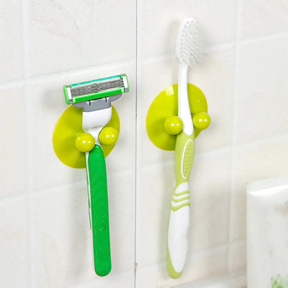 

Bathroom Vacuum Wall Strong Suction multifunction Holder Cup Hooks Hanger Sucker 4.5*4.5*1.5cm For Kitchen Bathroom 18MAR12