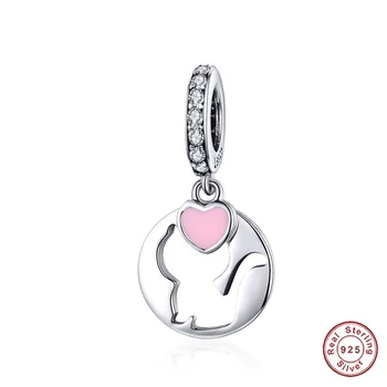 

2019 New Cat Charm 925 Sterling Silver Openwork Kitty Pet Animal Charms Pendant for Women DIY Jewelry Accessories SCC1140