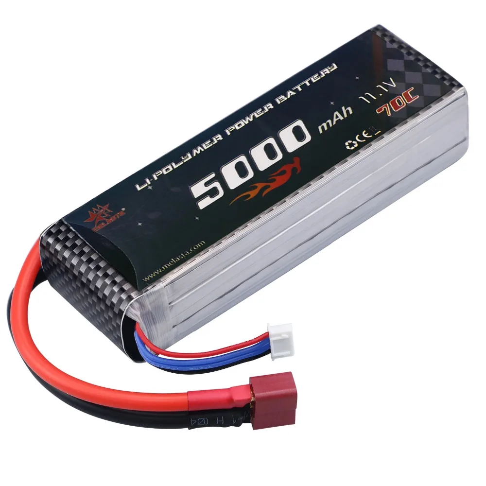 11 1 V 3S 5000mAh 70C Lipo RC батарея с разъемом Deans-T для DJI F450 Квадрокоптер вертолет самолет