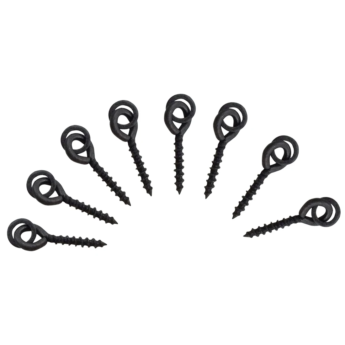 

Hot Sell 50pcs Carp Fishing Boilie Screw With Solid Ring Bait Tool Chod Rigs Carp Fishing Hair Tackle Accessory