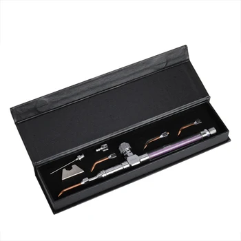 

New Mini Senior HHO Oxyhydrogen Gas Torch Welding Guns With 5 Pcs Water Soldering Guns Nozzles Durable Gas Welding Torch