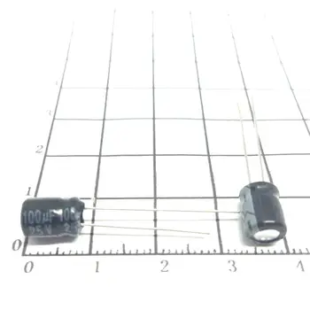 

High quality 100pcs 100 uF 25 V 6.3*7 DIP aluminum Electrolytic capacitor 100uF 25V 25V 100uF 25 V 100 uF ic ...