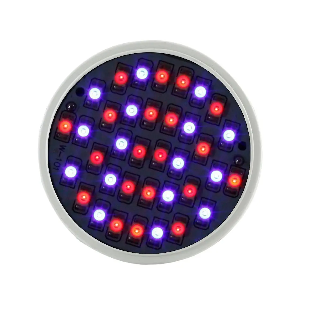 Светодиодный светильник для выращивания растений 60 светодиодов e27 15 Вт|led grow