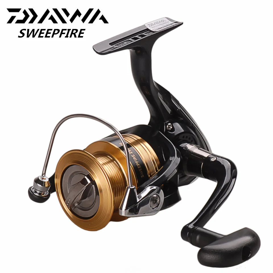 Рыболовная катушка DAIWA SWEEPFIRE спиннинговая 1500 4000 2BB 2 кг 6 с металлической линией