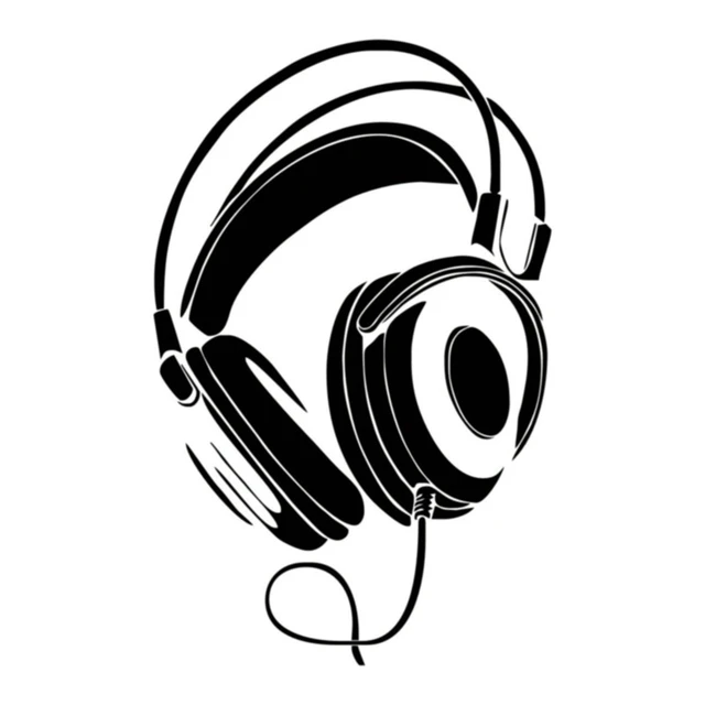 Headset Stickers - Free music Stickers