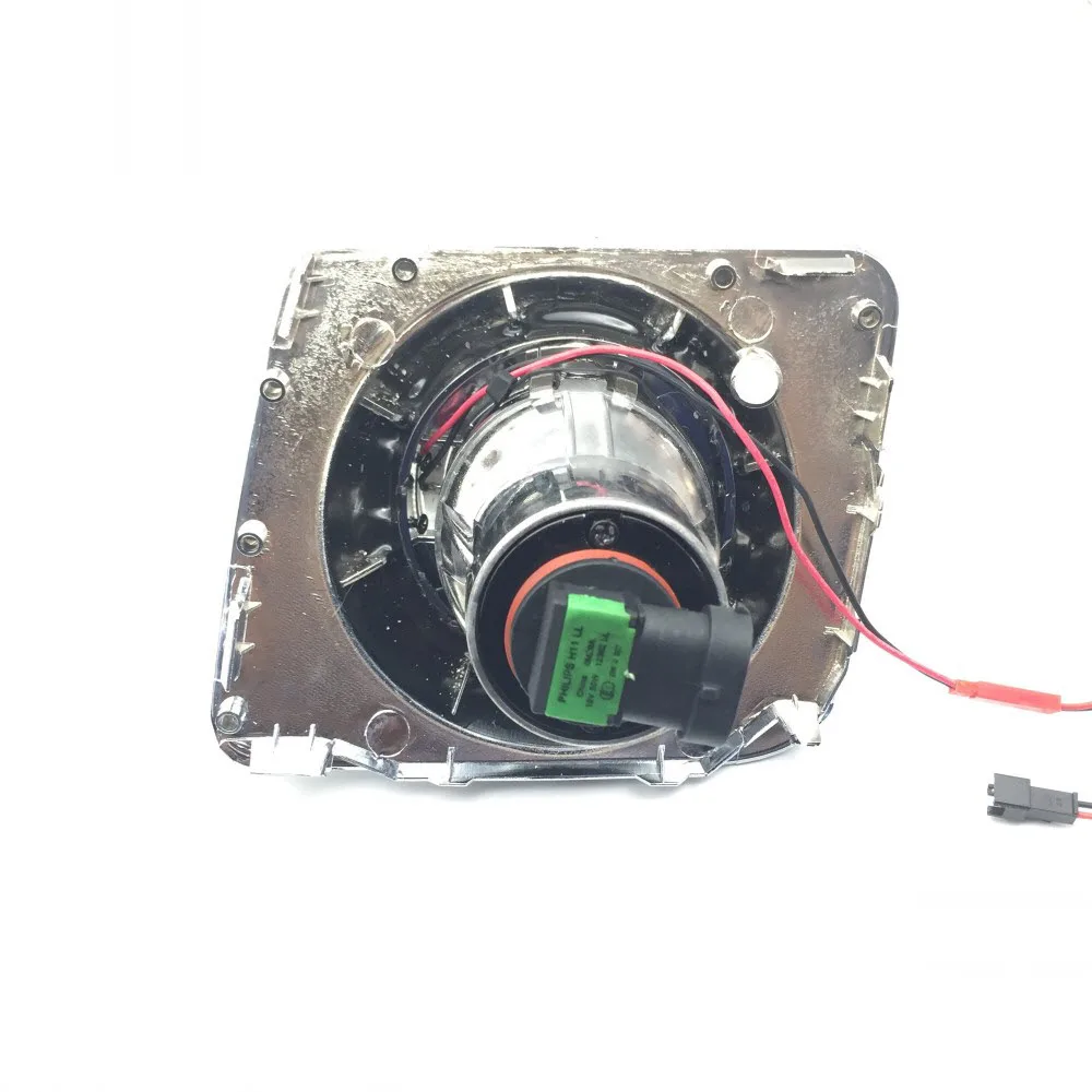 Для FAW Besturn B50 белый Ангельские глазки DRL желтый сигнал светильник H11
