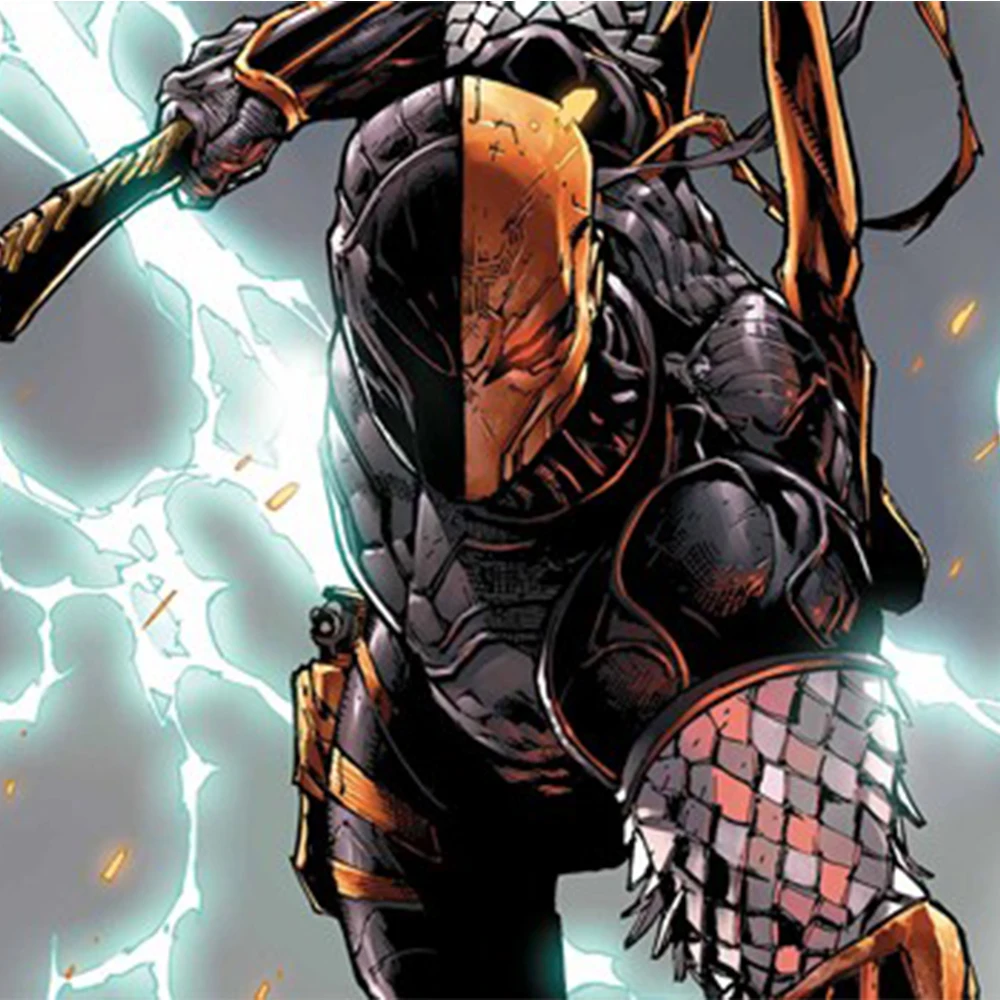 X-COSTUME Бэтмен Аркхэм рыцарь игра Deathstroke косплей костюм из искусственной кожи Броня наряд супергероя костюм Хэллоуин костюм для мужчин
