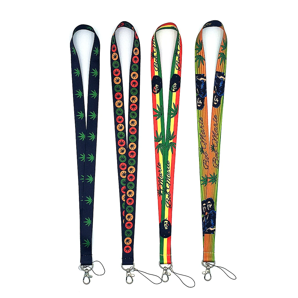 Father of Reggae Bob Marley Premium Lanyard ID Badge Holder Key Neck