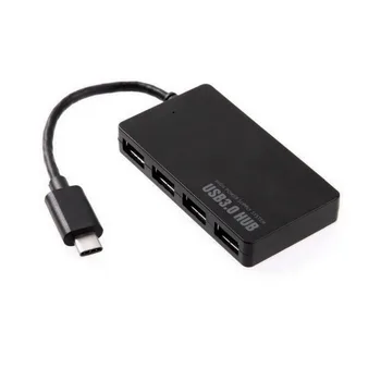 

USB3.1 Type-C to 4 Ports USB3.0 HUB Switch USB3.1 Type-C to Multiple 4-Port USB 3.0 Hub