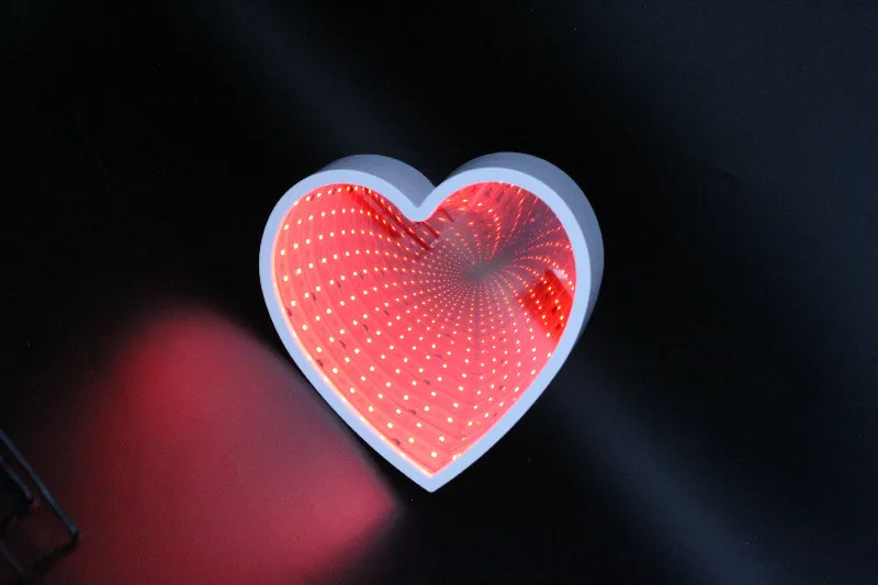 

TONGER Dropship Tunnel Light Battery Operated Portable Infinity Mirror Abyss Effect LED Night Lamp