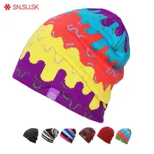 SN.SU.SK 2019 Warm Winter Hat Knitted Beanies Hats For Men Women Caps Skullies Gorros Casual Bonnet Beanie Cap SN.SU.SK 2019 Warm Winter Hat Knitted Beanies Hats For Men Women Caps Skullies Gorros Casual Bonnet Beanie Cap
