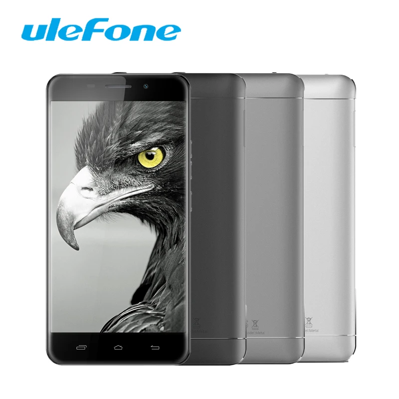 ulefone Metal Smartphone MT6753 Octa Core 1 3GHz 16G ROM 3G RAM Fingerprint Mobile Phones 5