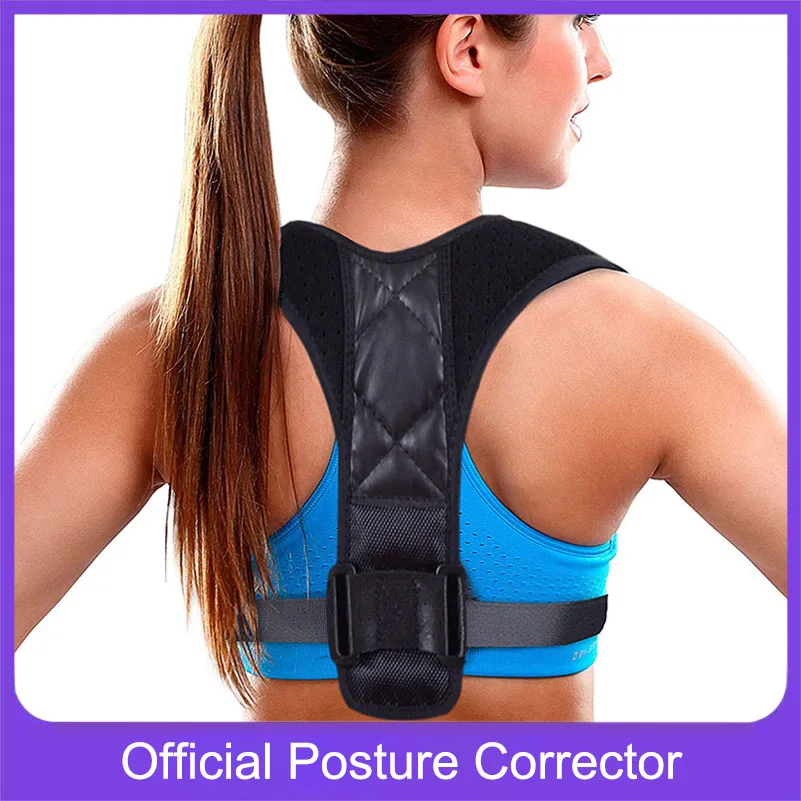

Adjustable Back Posture Corrector Brace Support Belt Clavicle Spine Back Shoulder Lumbar Posture Correction