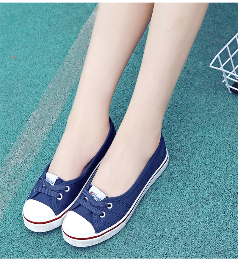 Похожие продукты Для женщин светлые холщовые женские туфли без застежки в Корейском стиле студентов комплект ножная педаль обувь на плоской подошве Карамельный цвет кеды, кроссовки