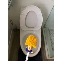 Дональд Трамп туалетная щетка делает Туалет большим снова Забавный кляп подарок идеальный Туалет чаша щетка президентский подарок для