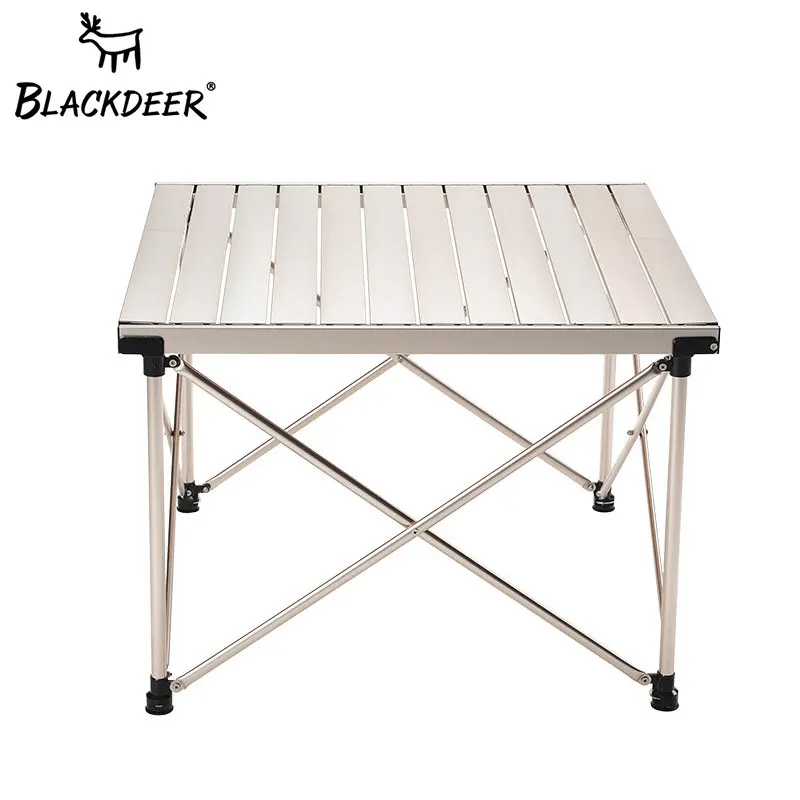  BLACKDEER Camping picnic tables Portable Aluminum alloy Table Outdoor Adjustable Height Folding Tab