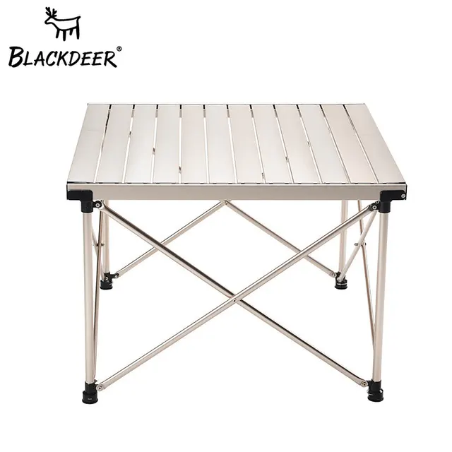 Blackdeer Camping Picnic Tables Portable Aluminum Alloy Table Blackdeer Camping Picnic Tables Portable Aluminum Alloy Table Outdoor Adjule Height Folding Ultralight Desk