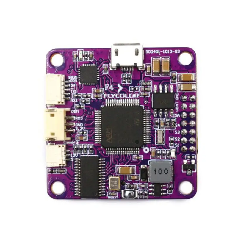 

Flycolor Raptor S-Tower Part 30.5x30.5mm BETAFLIGHT F4 Flight Controller Integrated with Betaflight OSD For RC Model Multicopter