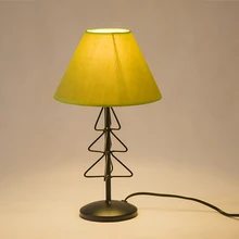 Рождественский Декор Led E14 настольная лампа Coloful Настольные светильники для спальни бар елки гладить черная основа для чтения