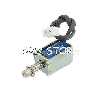 

DC 12V 1A 100gf Open Frame Type Solenoid Electromagnet