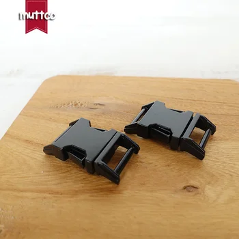 

100pcs/lot DIY dog cat collar buckle quick release buckle 15mm paracord Leather craft manufacturer pet accessory DCK-015B