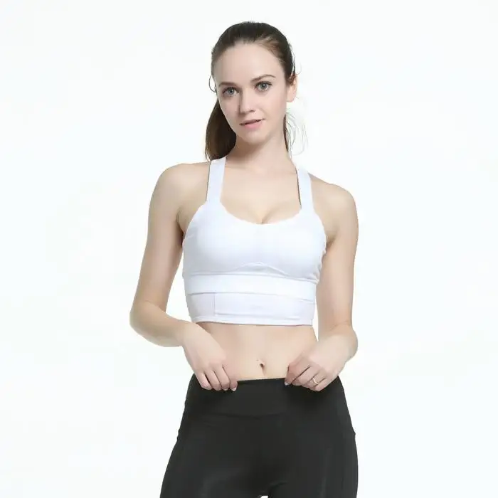 2019 недавно для женщин спортивные брюки High Impact фитнес тренировки тренажерный зал съемный коврик Activewear бюстгальтер BB55