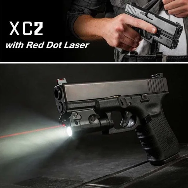 Details about   Compact Red Laser Sight Tactical Flashlight Combo For Gun Rifle Pistol Airsoft 