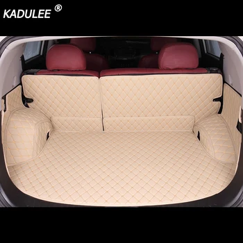 

KADULEE car mat trunk for Nissan All Models qashqai x-trail tiida Note Murano March Teana car styling Almera custom cargo liner