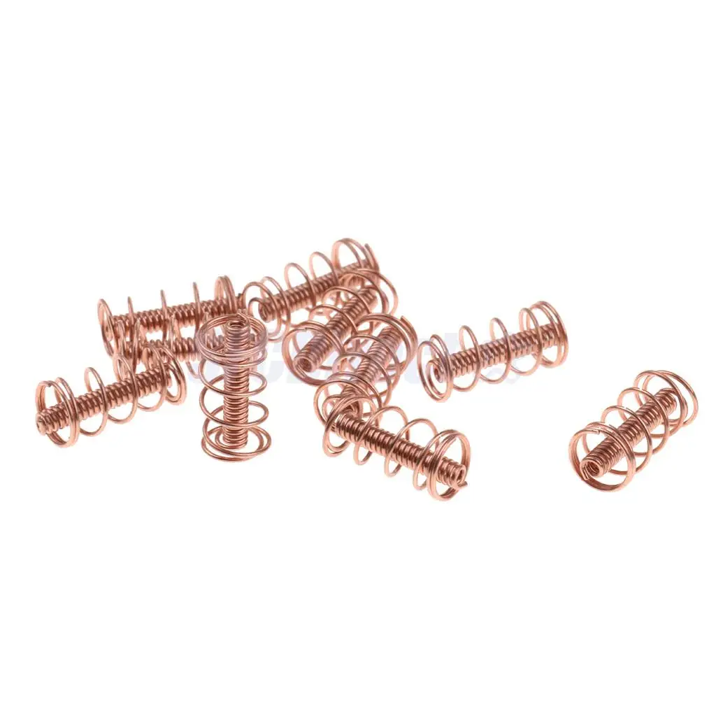 10pcs Spring/Coil Inline Fishing Feeder Coarse Carp Fishing Tackle Baits Cage S M L
