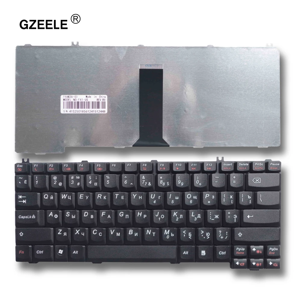 GZEELE russian laptop keyboard for LENOVO F41 F31G Y510A F41G G430 G450 C100 C200 C460 C466 G455 R