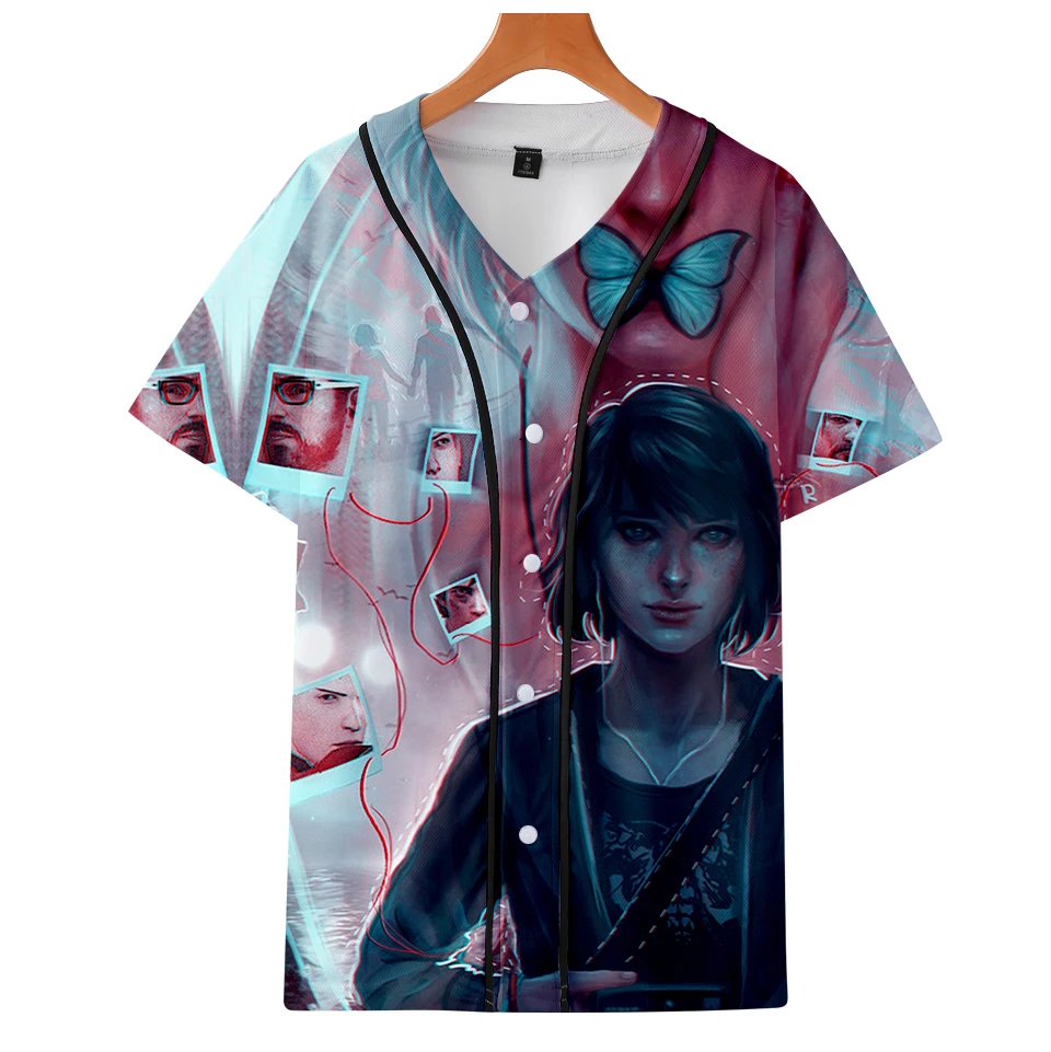 3D Life is Strange 2 бейсбольная куртка футболка мягкая Горячая игра короткий рукав