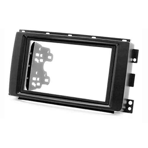 

2 Din Car Radio Stereo Fascia Panel Frame DVD Dash Installation Kit for Smart Fortwo (Br451) 2007-2010 with 173*98mm 178*102mm