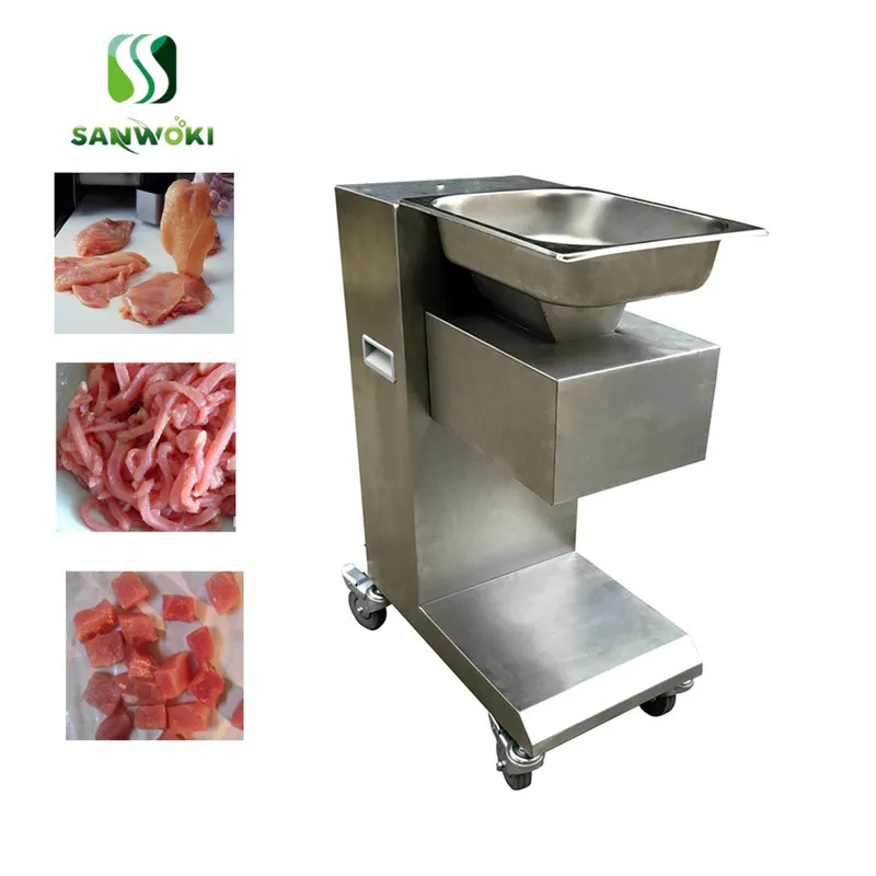 

Automatic Electric Stainless Steel Meat Wire Slicer Grinder Cube Dicer Cutter/Meat Cutting Machine with Variable speed