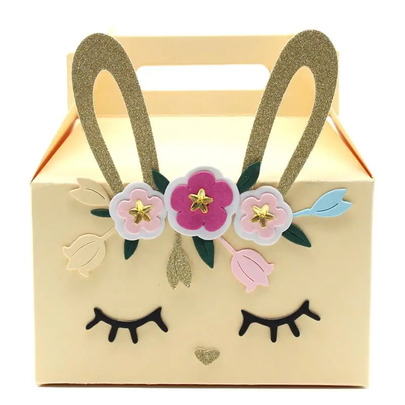 

KSCRAFT Build Up Easter Bunny Rabbit Metal Cutting Dies for DIY Scrapbooking/photo album Decorative Embossing DIY Paper Cards