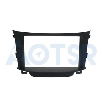 

2 Din Car Radio Fascia DVD Panel Face Plate Dash Installation Frame Kit For HYUNDAI i-30, Elantra GT (GD) 2012-2017 DVD CD Trim
