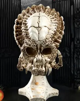 

Alien Star Wars Movie theme mask Purchase model/exhibition skull of the iron warrior head statue home decoration