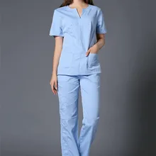 Высококачественный костюм медика наборы доктора и медсестры Больничная форма модный дизайн в обтяжку салон красоты Спецодежда